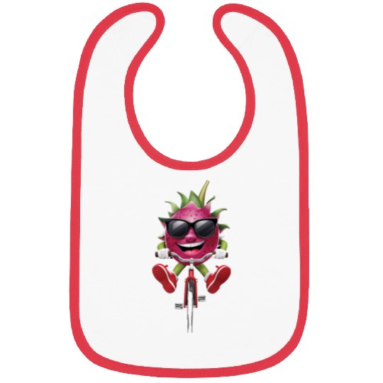 Dragon Fruit Cycling On Bike Realistic Bibs