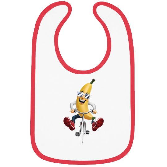 Banana Cycling On Bike Realistic Bibs