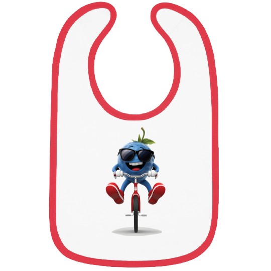 Blueberry Cycling On Bike Realistic Bibs