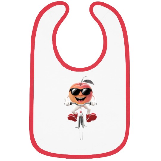 Apricot Cycling On Bike Realistic Bibs