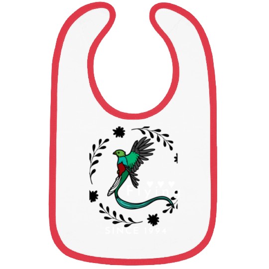 Flying SINCE 1994 Quetzal Bird Bibs