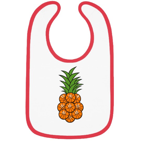 FUNNY PINEAPPLE BASKETBALL Bibs