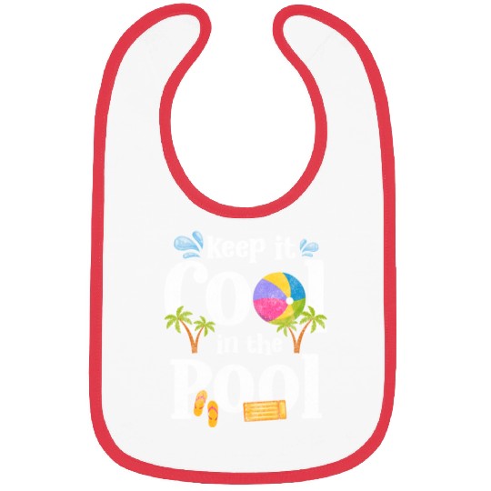 Pool Party Diving Vacation Swimming Trunks Bibs