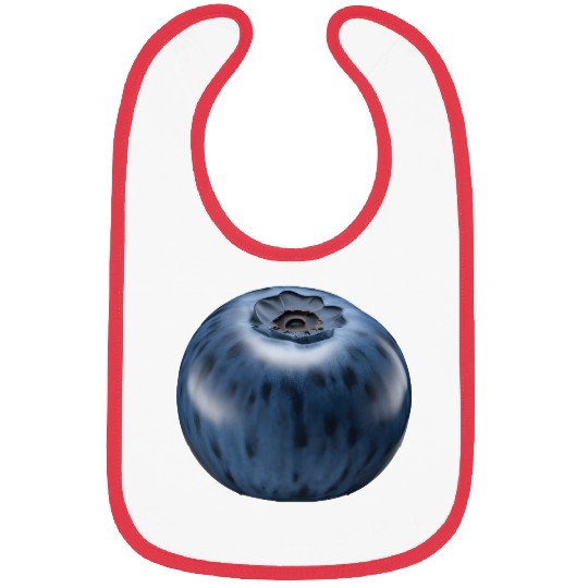 Blueberry Realistic Bibs