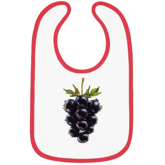 Blackberry Realistic Bibs