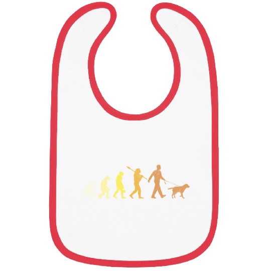 Labrador EVOLUTION Labrador Lovers Funny Bibs