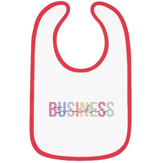 Business Teacher Teaching Bibs