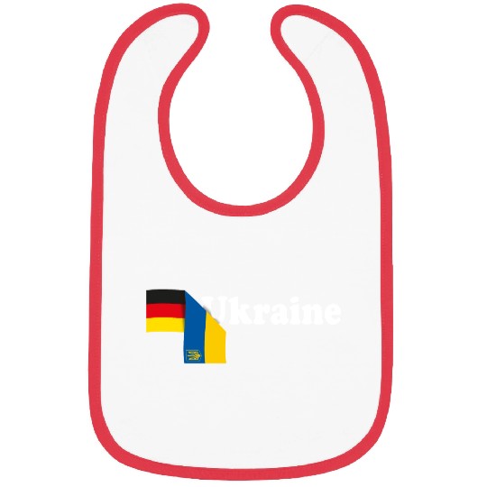 Germany Ukraine Tryzub Flag Bibs