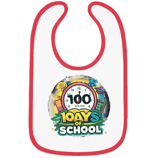 100 Days of School Bibs Design