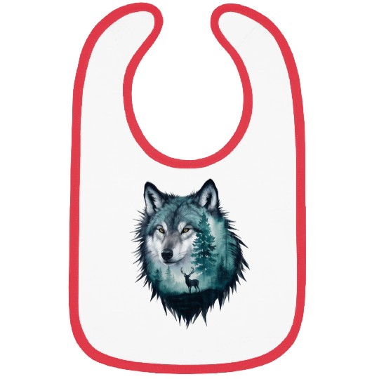 Wolf 2 Bibs