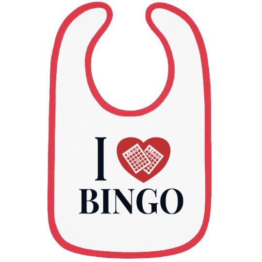 I love Bingo Daubers Professional Caller Bingo Bibs