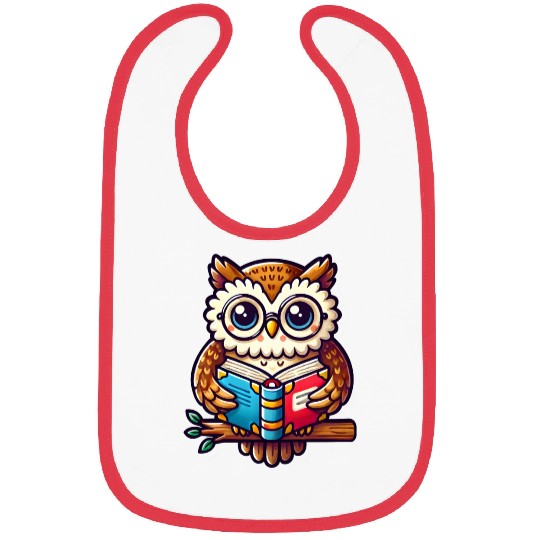 If you need me Owl be Reading Cute Owl Bibs
