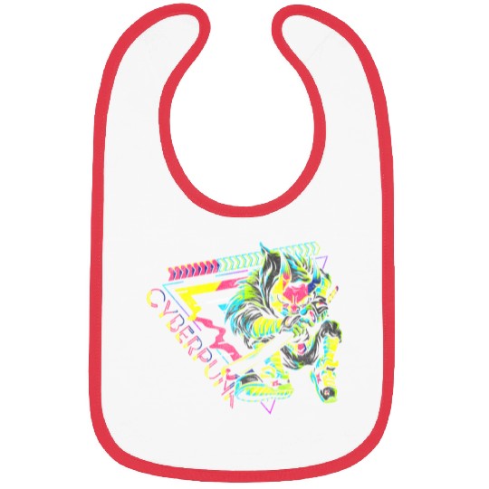 Cyberpunk Cosplay Synthwave Gaming Bibs