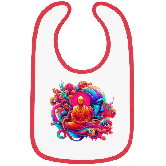 Monk Positive Vibes Bibs