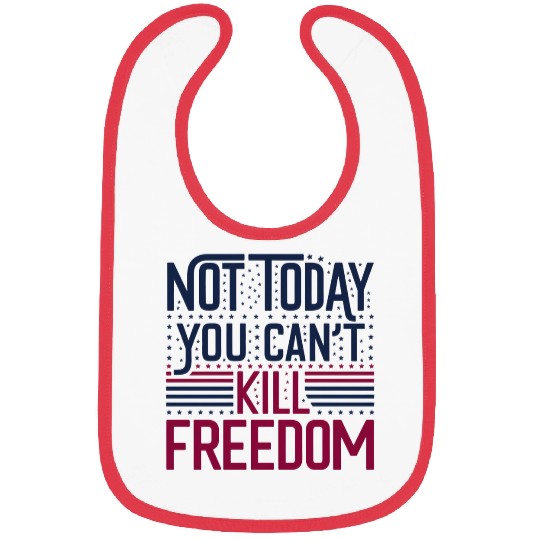 Patriotic Freedom Defender design Bibs