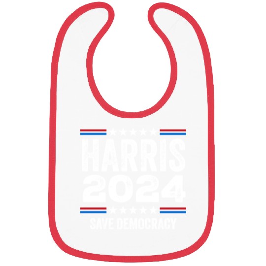 Kamala Harris 2024 Save Democracy US Election Bibs