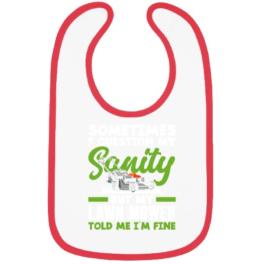 Landscaper Gardener Sanity Lawn Mower Bibs