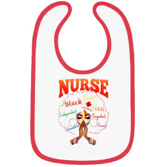 Black Nurse History BLM Afro Bibs