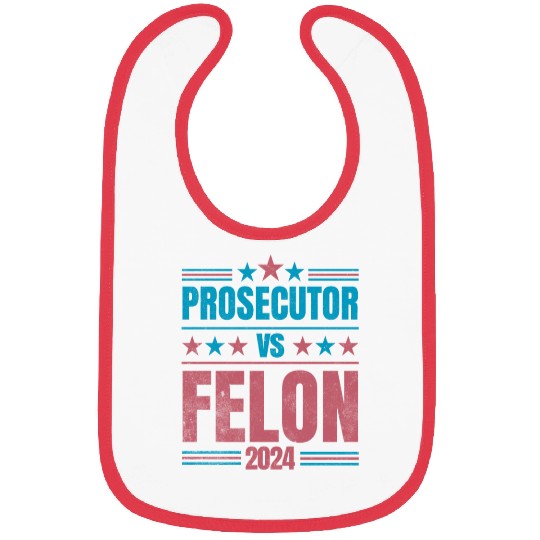 Prosecutor vs Felon Funny Bibs
