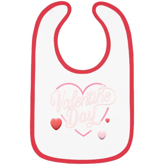Valentine's day Bibs