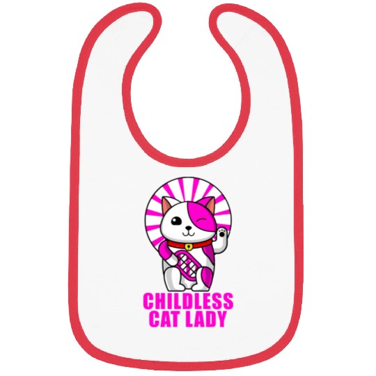 Childless Cat Lady Bibs