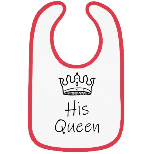Her King His Queen Bibs