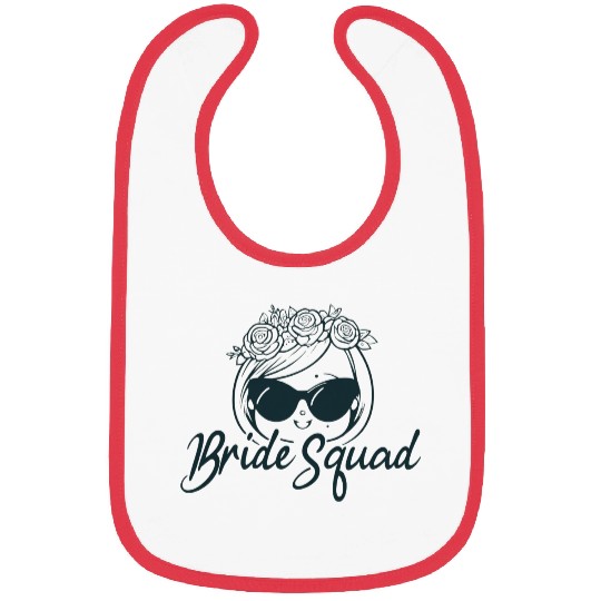 Bride Squad Bibs