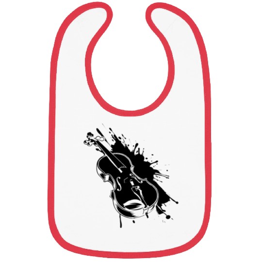 Violin Streetart Bibs