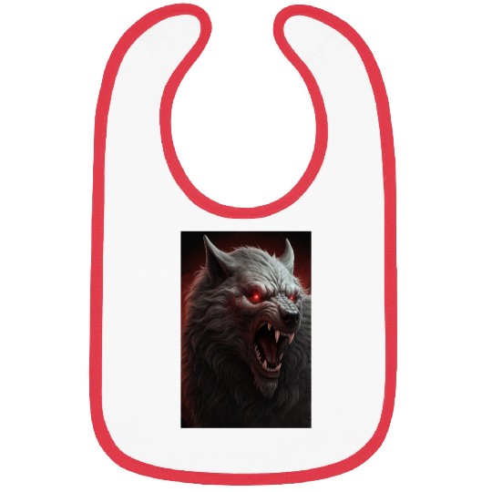 black Wolf Bibs
