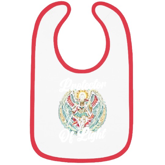 Archangel Michael Catholic Christianity Angel Bibs