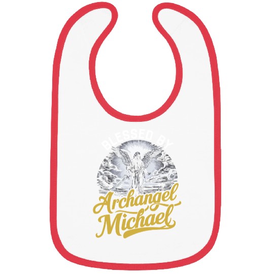 Archangel Michael Catholic Christianity Angel Bibs