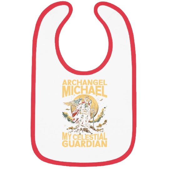 Archangel Michael Catholic Christianity Angel Bibs