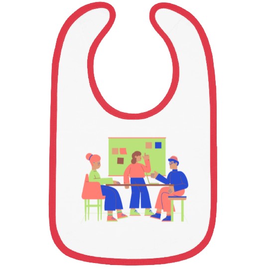 Flat Clean Casual Work & Company Life Bibs