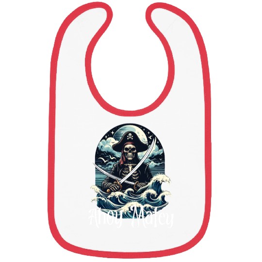 Ahoy Matey - Talk Like a Pirate Bibs