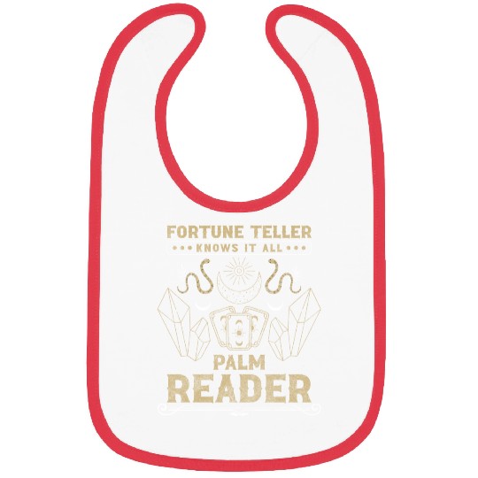 Card Reader Tarot Fate Magic Bibs