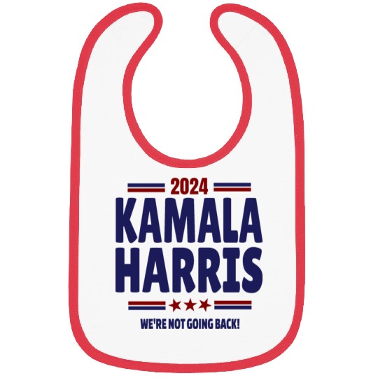 Kamala Harris 2024 for President Stars Bibs