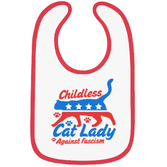 Childless cat Lady 2024 election campaign Bibs
