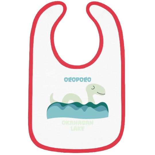 Ogopogo Okanagan Lake Monster Cryptid Bibs