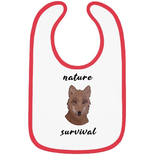 fox nature survival camping Bibs