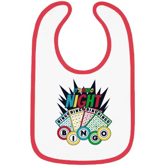 It's Bingo Night Caller Daubers Professional Bingo Bibs