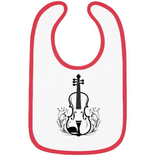 Violin Drawing Bibs