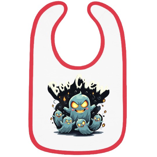 Boo Crew Spooky Ghosts Bibs