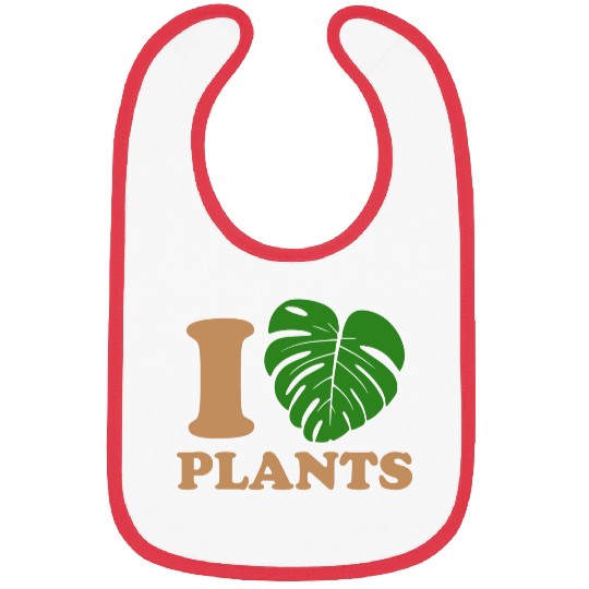 I love plants Bibs