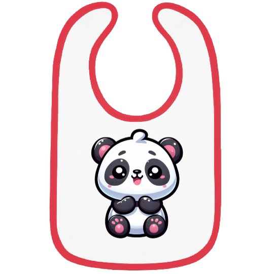 Cute Panda Bibs