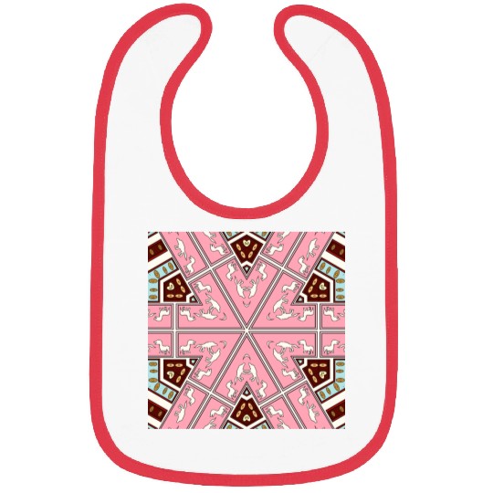 eyes on nature mandala Bibs