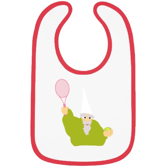 Crawly Gnome Tiny Green Wizard, Funny Green Gnome Bibs