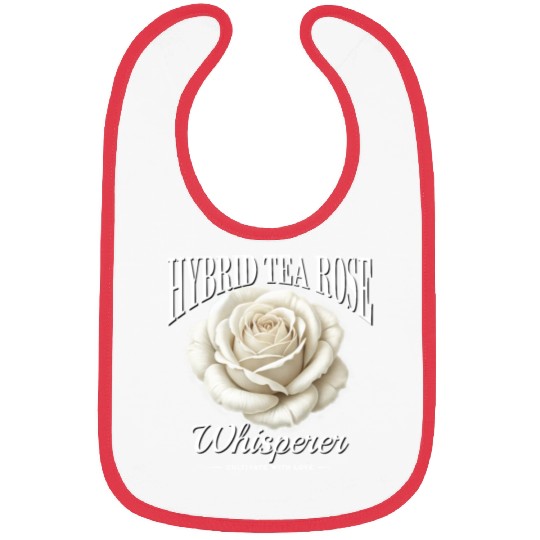 Hybrid Tea Rose Gardening Whisperer Bibs