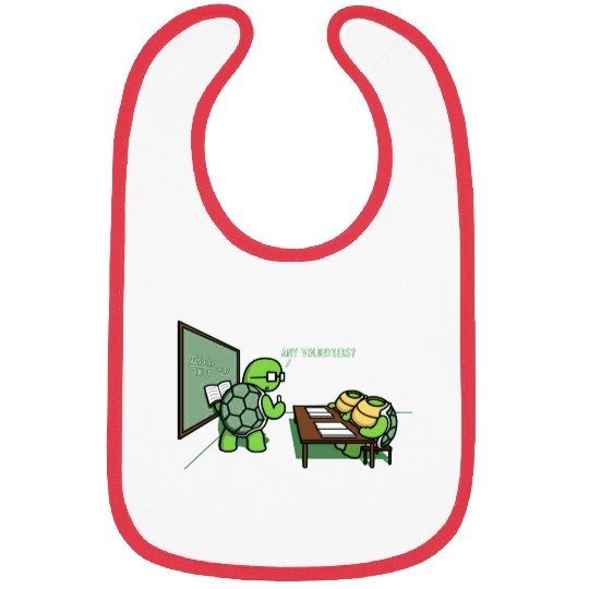 Turtle School Bibs