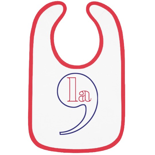 LA Comma La Kamala Harris 2024 President Election Bibs