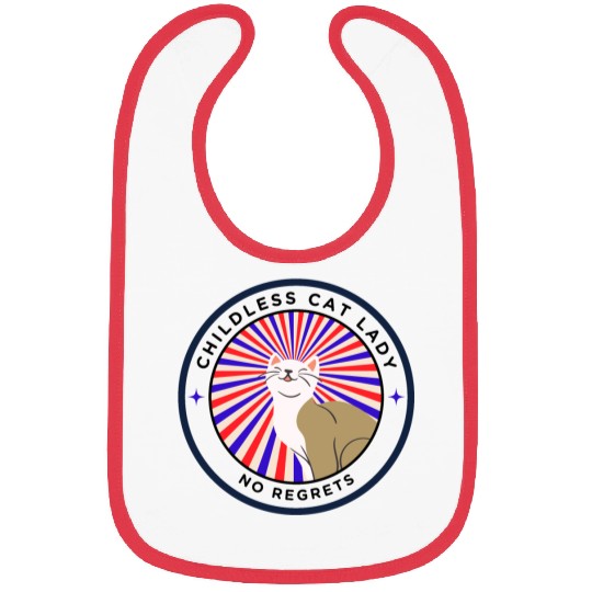 Childless cat lady. no regrets Bibs